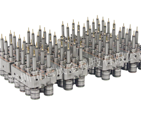 一出64針閥式熱流道系統